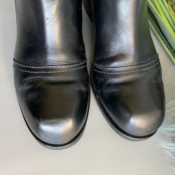 Alexander McQueen Women's Leather Ankle Boots Sz 10 - Picture 13 of 16